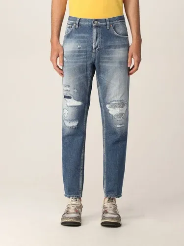 Jeans Dondup in denin washed con rotture (56662890)