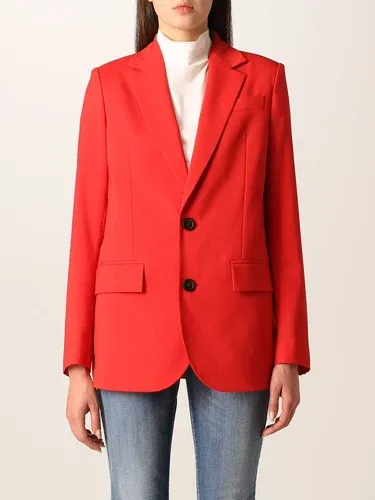 Blazer a monopetto Dsquared2 in misto lana (56662932)