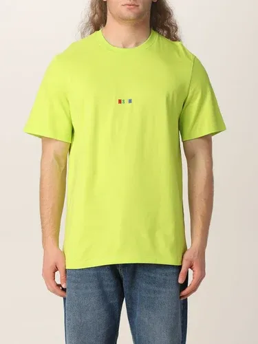 T-shirt Msgm con logo ricamato (56663040)