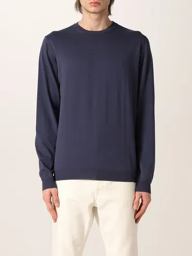 Maglia basic Fay con logo a contrasto (56663399) Maglia basic Fay con logo a contrasto (56663399)