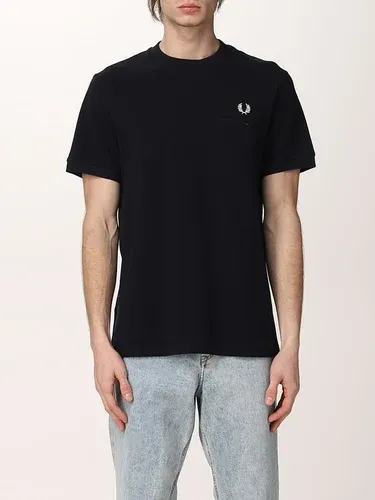 T-shirt Fred Perry in cotone con logo (56663508)