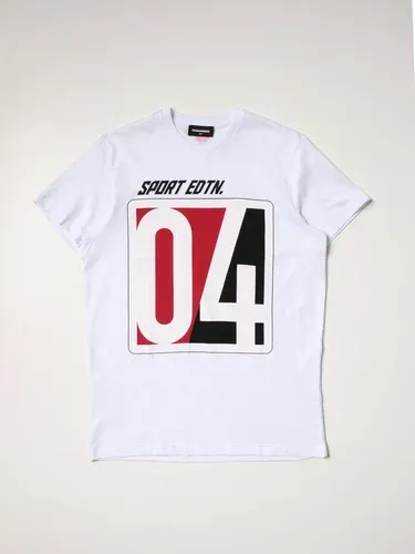 Bambino DSQUARED2 JUNIOR Unisex colore Bianco (56773950) Bambino DSQUARED2 JUNIOR Unisex colore Bianco (56773950)