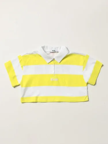 Polo MSGM KIDS Bambino colore Giallo (56795938)