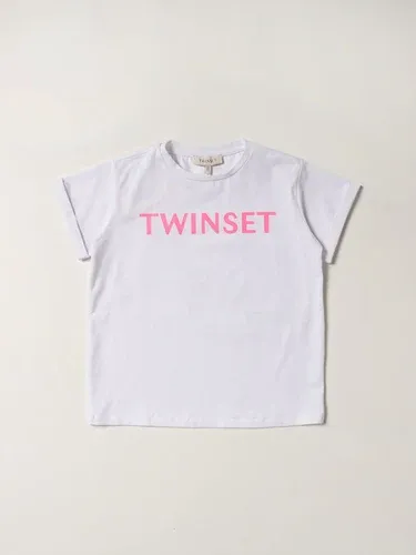 T-shirt Twinset in cotone con logo (57060041)