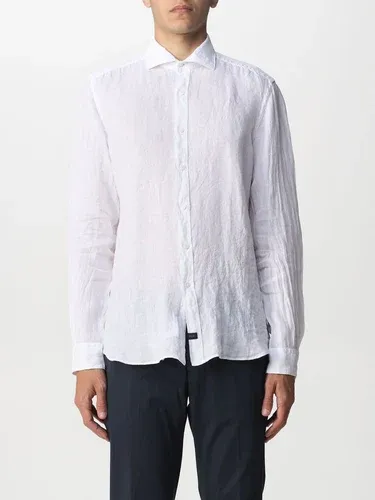 Camicia Fay in lino con logo (57060066) Camicia Fay in lino con logo (57060066)