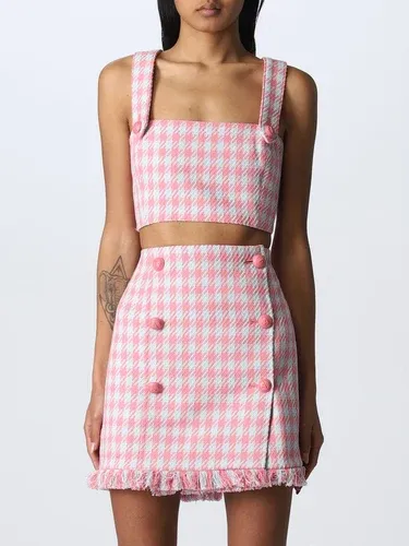 Actitude Twinset Top cropped Twinset-Actitude pied-de-poule (57060206)