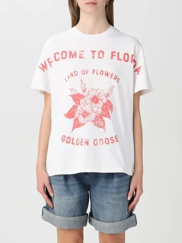 T-shirt Golden Goose in cotone con stampa (57060276)