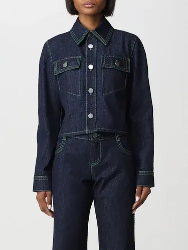 Camicia di jeans Bottega Veneta con cuciture a contrasto (57060335) Camicia di jeans Bottega Veneta con cuciture a contrasto (57060335)