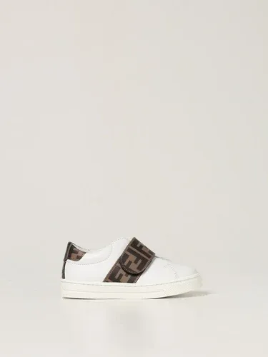 Sneakers Fendi in pelle con logo FF (57060393)