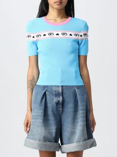Maglia Chiara Ferragni con banda logomania (57060466)
