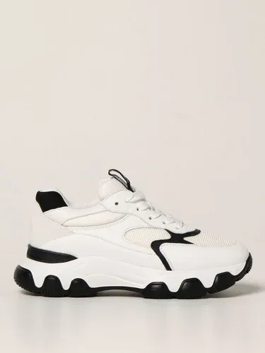 Sneakers Hyperactive Hogan in pelle e mesh (57060569)
