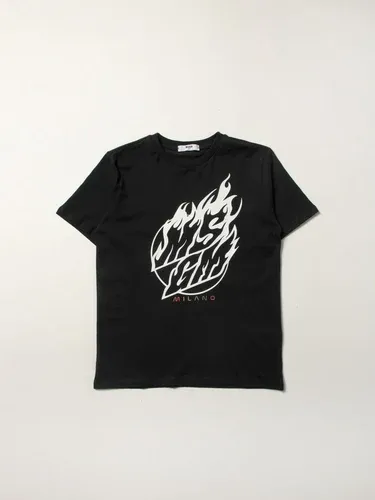 T-shirt Msgm Kids in cotone con stampa grafica (57060630)