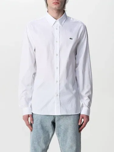 Camicia Lacoste slim con logo ricamato (57060671)