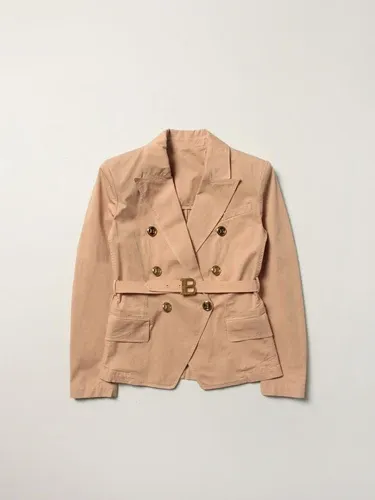 Blazer Balmain in cotone con cintura (57060809)