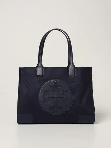 Borsa Ella Tote Tory Burch in nylon con stemma (57060948)