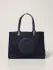 Borsa Ella Tote Tory Burch in nylon con stemma (57060948)