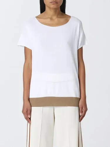 Maglia Fay in misto viscosa con logo (57061043)