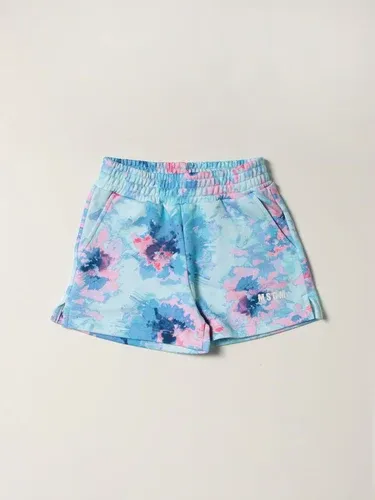 Pantaloncino MSGM KIDS Bambino colore Celeste (57061119)