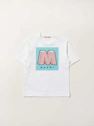 T-shirt Marni con stampa logo (57061429)