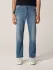 Jeans Kiton in denim washed con rotture (57100760)