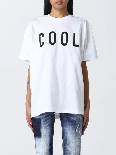 T-shirt Dsquared2 in cotone con stampa cool (57227708)