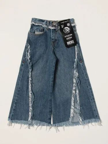 Jeans ampio Diesel con orli sfrangiati (57227733)