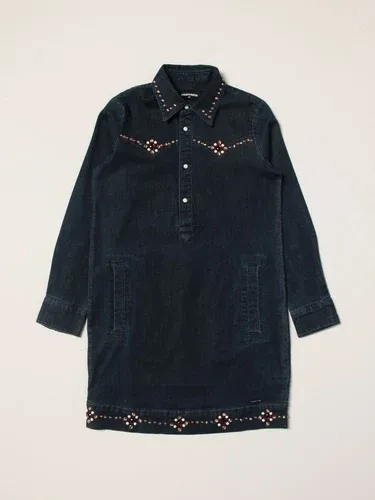 Abito DSQUARED2 JUNIOR Bambino colore Denim (57227728)