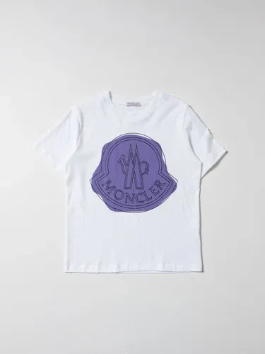 T-shirt Moncler in cotone con stampa logo (57255847)