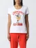 T-shirt Moschino Couture in cotone con stampa (57256154)