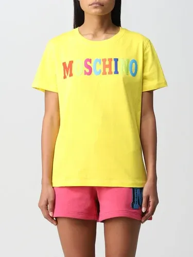 T-shirt Moschino Couture in cotone con logo (56453182)