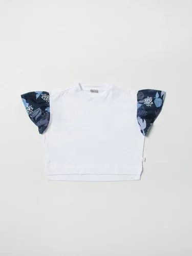 T-shirt Il Gufo con maniche a fantasia (57256493)