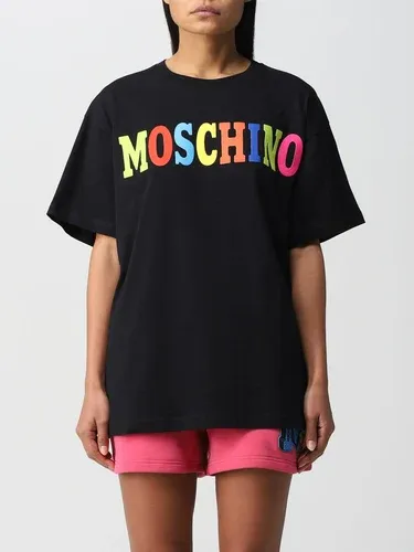 T-shirt Moschino Couture in cotone con logo (57832865)