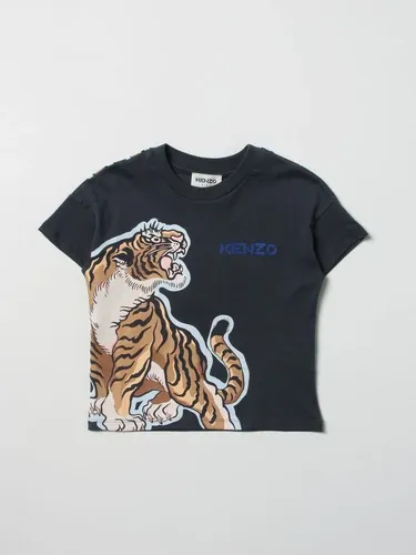 T-shirt Kenzo Junior con stampe tigri (57257006)