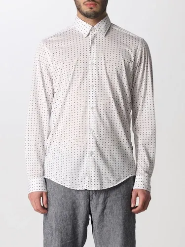 Camicia Boss in misto cotone a pois (57257071)