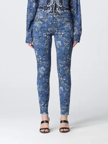 Jeans Liu Jo in denim con stampa floreale (57257141)