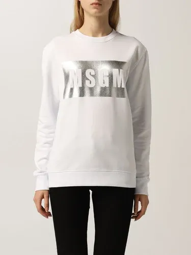 Felpa Msgm con logo laminato (53948842)