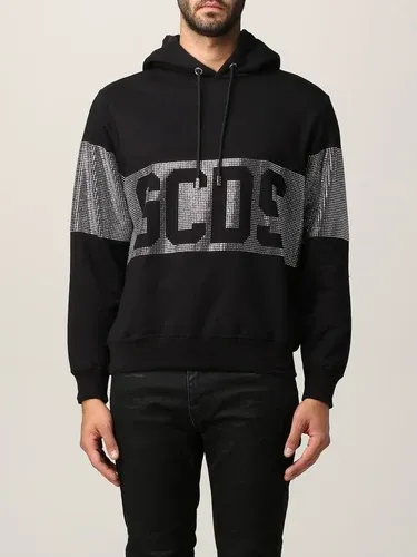 Felpa GCDS in cotone con strass (57299502) Felpa GCDS in cotone con strass (57299502)