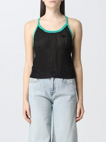 Top cropped Diesel in misto rayon (57299622)
