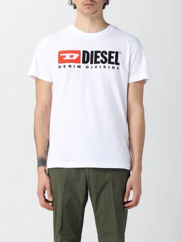 T-shirt Diesel in cotone con logo (57299634)