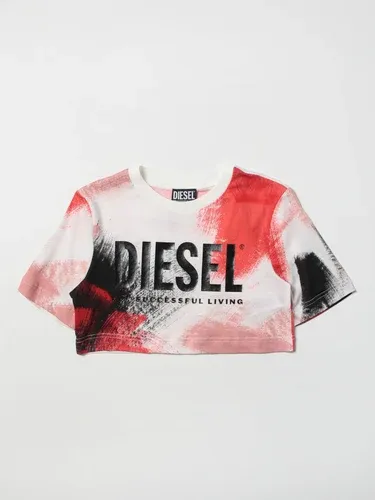 T-shirt cropped Diesel stampata (57299639)
