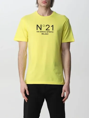 T-shirt N° 21 in cotone con logo (57299683)