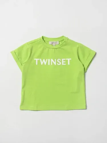 T-shirt Twinset in cotone con logo (57299757)