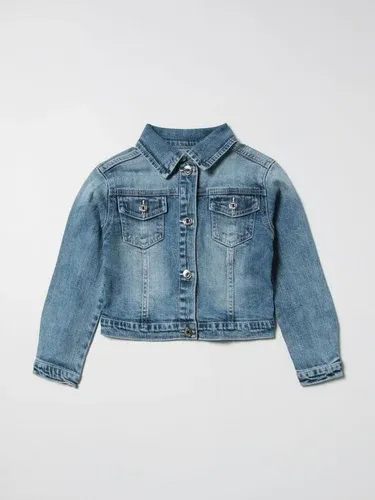 Giacca di jeans Twinset con inserti in pizzo (57299770)
