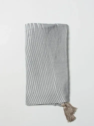 Stola Emporio Armani in tessuto plissé con nappe (57299843) Stola Emporio Armani in tessuto plissé con nappe (57299843)