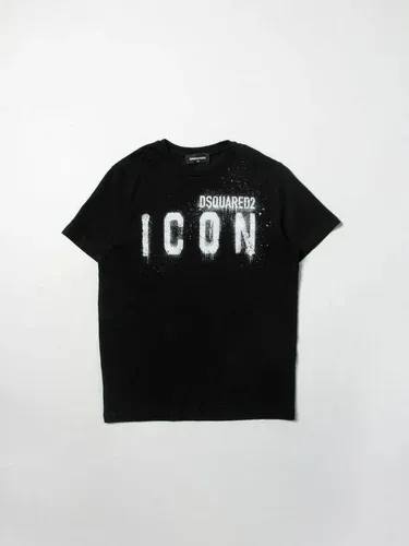 T-shirt Dsquared2 Junior in cotone con logo Icon (57299947)