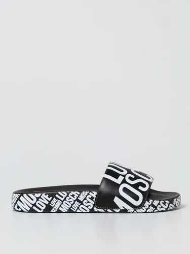 Sandalo slide Love Moschino con logo (101255581)