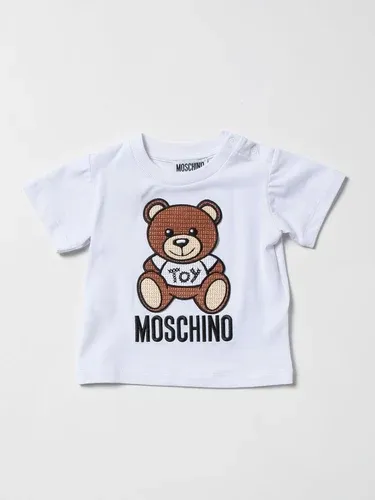 T-shirt Teddy Moschino Baby in cotone (57301280)