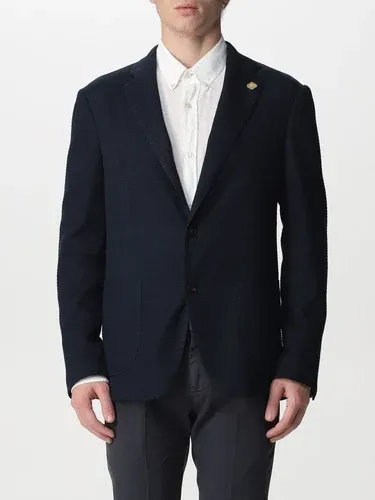 Blazer a monopetto Lardini in misto lino (57301387) Blazer a monopetto Lardini in misto lino (57301387)