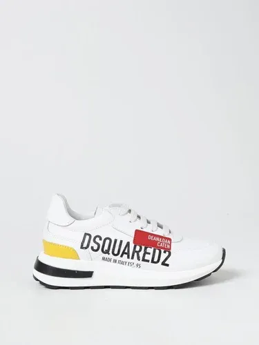 Sneakers Dsquared2 Junior in pelle liscia (57301578)