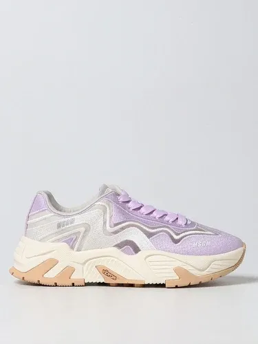 Sneakers Msgm in tessuto ricamato (57301752)